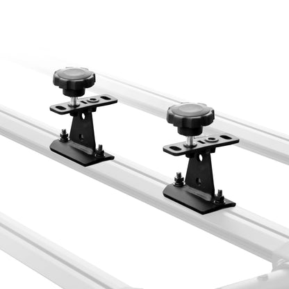 GO RHINO 5950060T Go Rhino Hi-Lift Jack Mount Brackets | Mild Steel, Textured Black | 5950060T