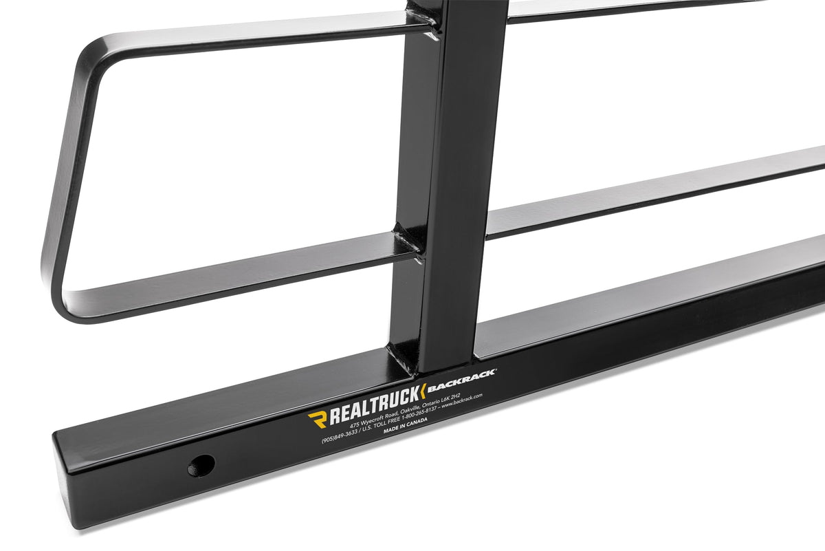BACKRACK 15004 RealTruck BACKRACK Original Rack Frame Only | Black, No Drill | 15004 | Fits 2004-2025 Ford F-150; 2007-2018 Chevrolet/GMC Silverado/Sierra 1500; 2008-2019 & 2022-2025 Toyota Tundra & Others