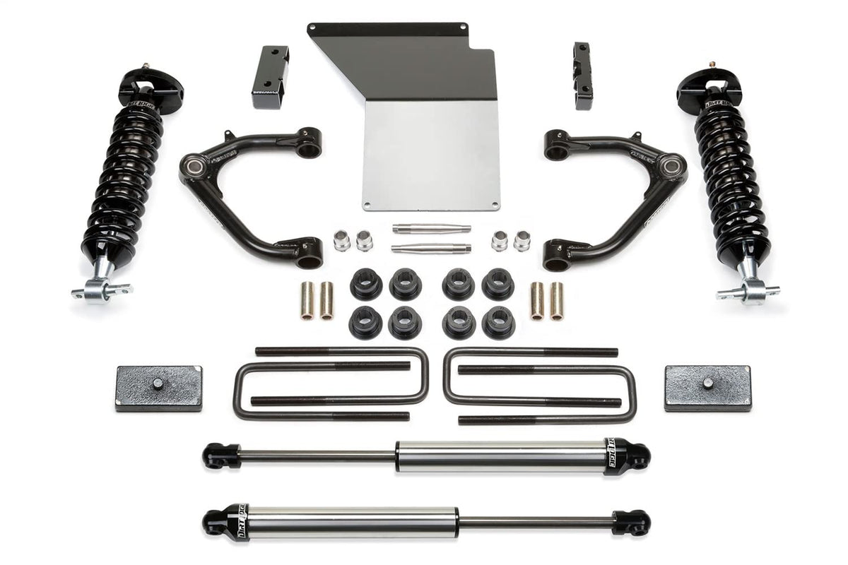 FABTECH K1063DL Fabtech K1063DL 4in Lift System w/Shocks