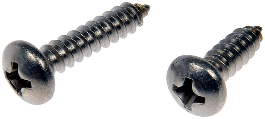 DORMAN 784-125D DORMAN Self Tapping Screws, Stainless Steel, Pan Head