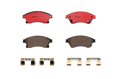 BREMBO P59076N Brembo P59076N Premium Ceramic Front Disc Brake Pad Set BUICK (SGM)/CHEVROLET/CHEVROLET (SGM)/HOLDEN/OPEL/VAUXHALL OE# 1605169