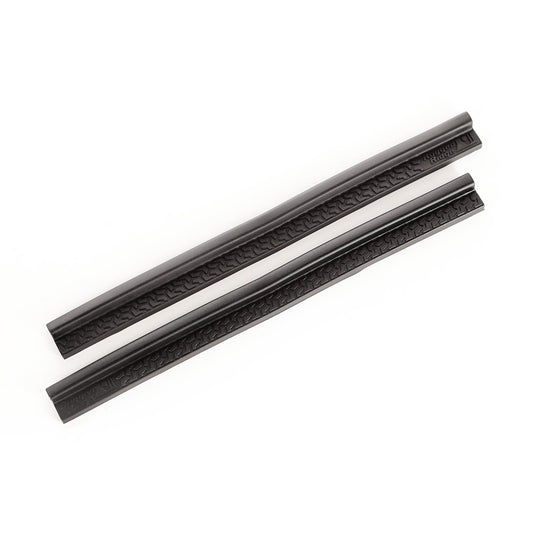 RUGGED RIDGE 11216.22 Rugged Ridge All-Terrain Entry Guards for Jeep Wrangler TJ/LJ - No Drill Required - Black Thermoplastic - Fits 1997–2006 Wrangler TJ & 2004–2006 Wrangler LJ - 2-Piece Set