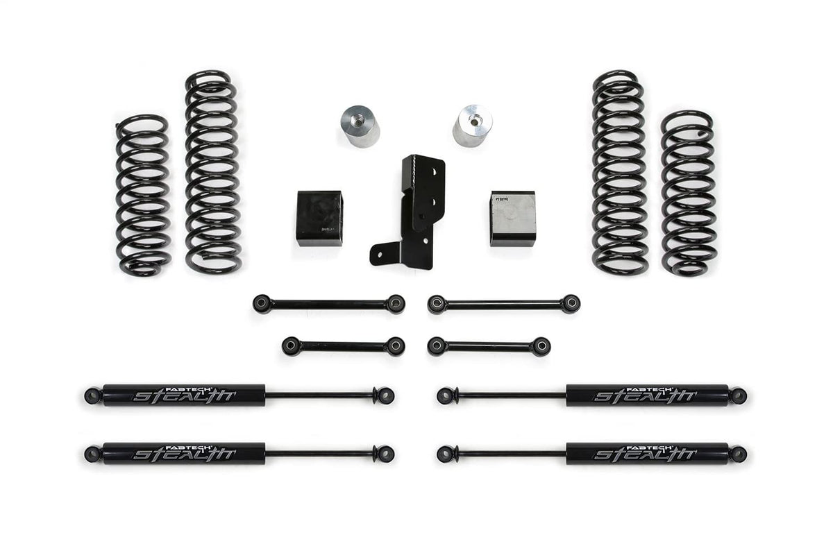FABTECH K4107M Fabtech K4107M 18 JEEP JL 4 DR 3' SPORT SYSTEM