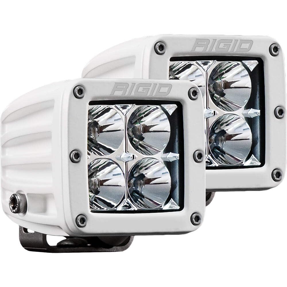 Rigid Industries 602113 Rigid Industries D-Series PRO LED Light Pod Flood White, Pair