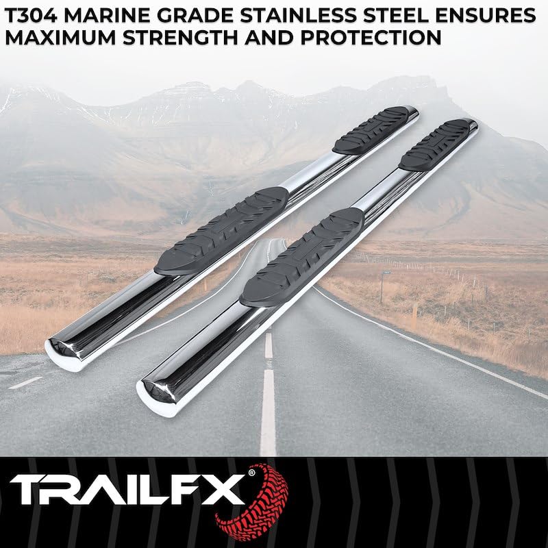 TRAILFX A1541S Trailfx Trail FX A1541S 4 INCH Oval NERF BAR PSS
