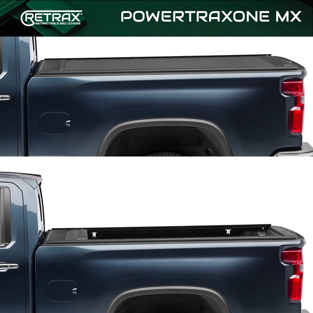 RETRAX 70455 RealTruck Retrax PowertraxONE MX Retractable Truck Bed Tonneau Cover – 70455 – Fits 2023 - 2025 Chevy/GMC Colorado/Canyon 5' Bed (58.9")