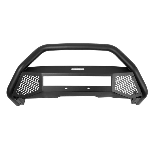 GO RHINO 5456620LT Go Rhino RC4 Bull Bar w/ 20" Single Row LED Light Bar & Mounting Brackets | Mild Steel, Textured Black | 5456620LT | Fits 2016 - 2023 Toyota 4Runner Excludes Toyota Safety Sense & Limited Models