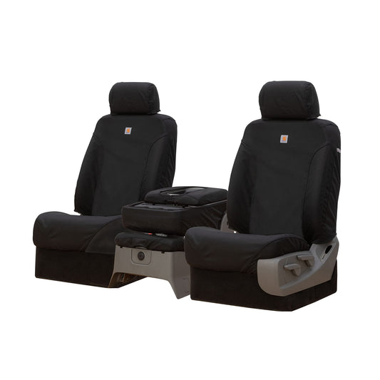 Covercraft SSC3480COBK Covercraft Carhartt Super Dux SeatSaver Custom Seat Covers – SSC3480COBK – 1st Row 40/20/40 Bench Seat – Compatible with 2019-2020 Ford F-150, 2019-2022 F-250/F-350/F-450/F-550 – Black