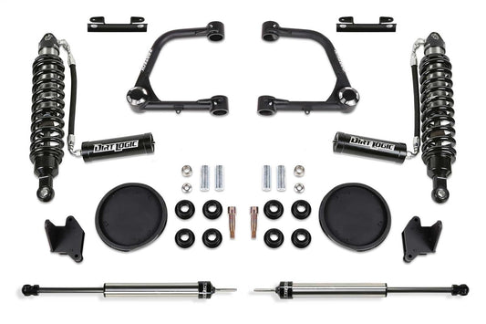 FABTECH K7088DL Fabtech - 2022 Toyota Tundra 4WD Factory Rear Coils 3in UCA Sys w/Fr Dirt Logic 2.5 Resi C/O Rr Coil (K7088DL)