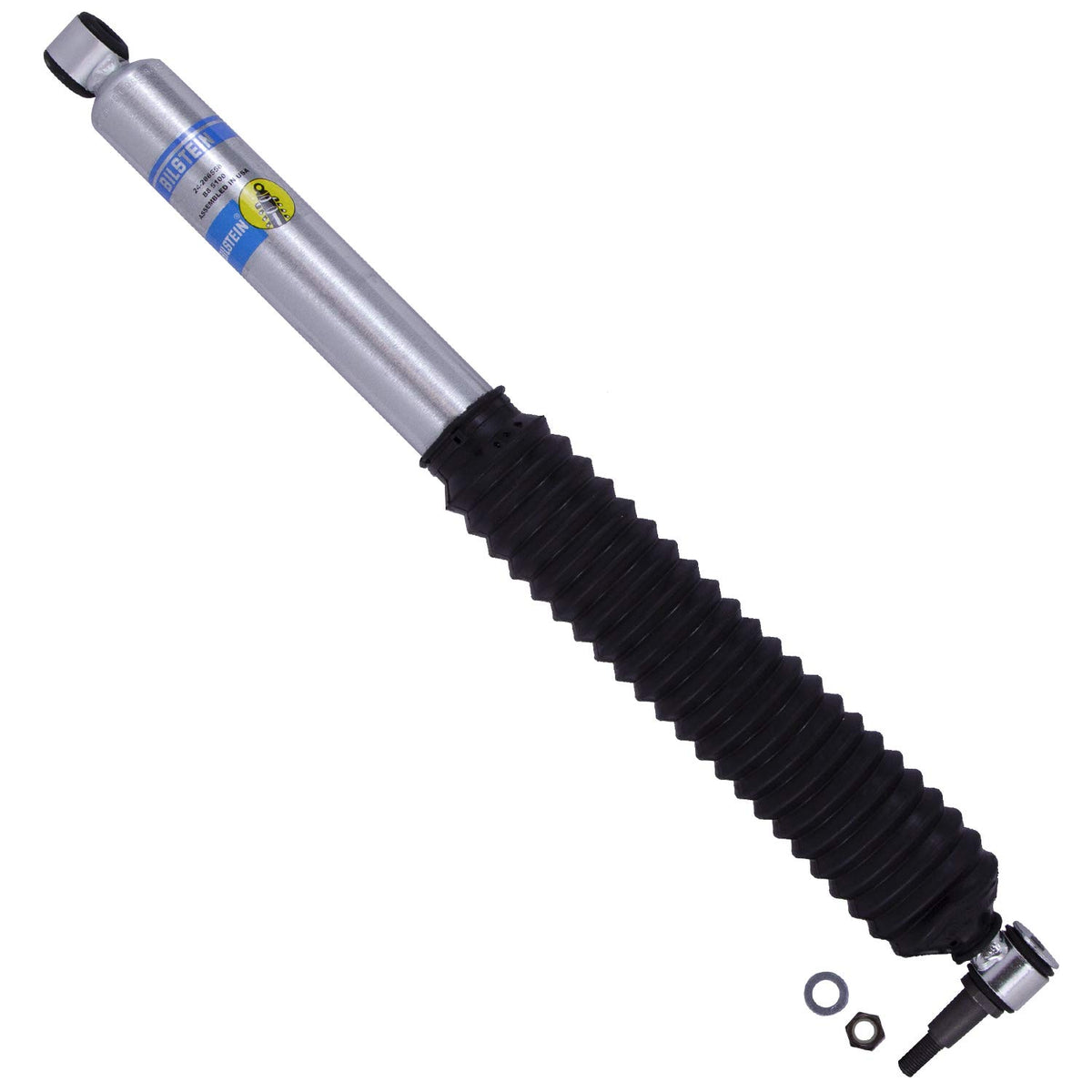 BILSTEIN 24-286558 Bilstein 24-286558 Single 5100 Series Front Steering Stabilizer fits 2017 2024 F250 F350 Super Duty 4WD - Improves Steering, Handling & Comfort