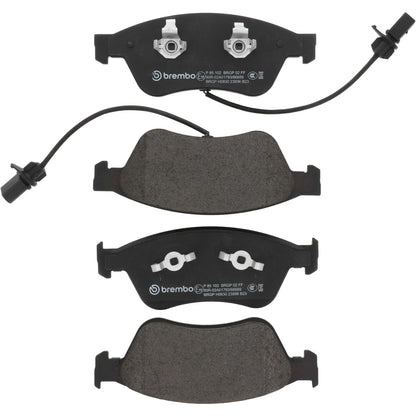 BREMBO P85102 Brembo P85102 Low-Met Front Disc Brake Pad Set AUDI/VW OE# 4E0698151J