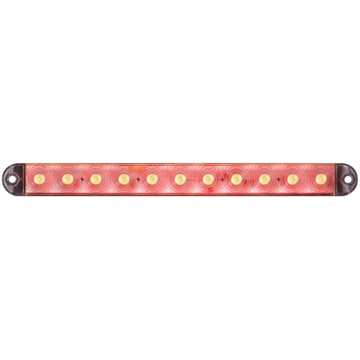 OPTRONICS STL69RCB Clear Lens RED THINLINE Stop/Turn/Tail Light, Hard Wired