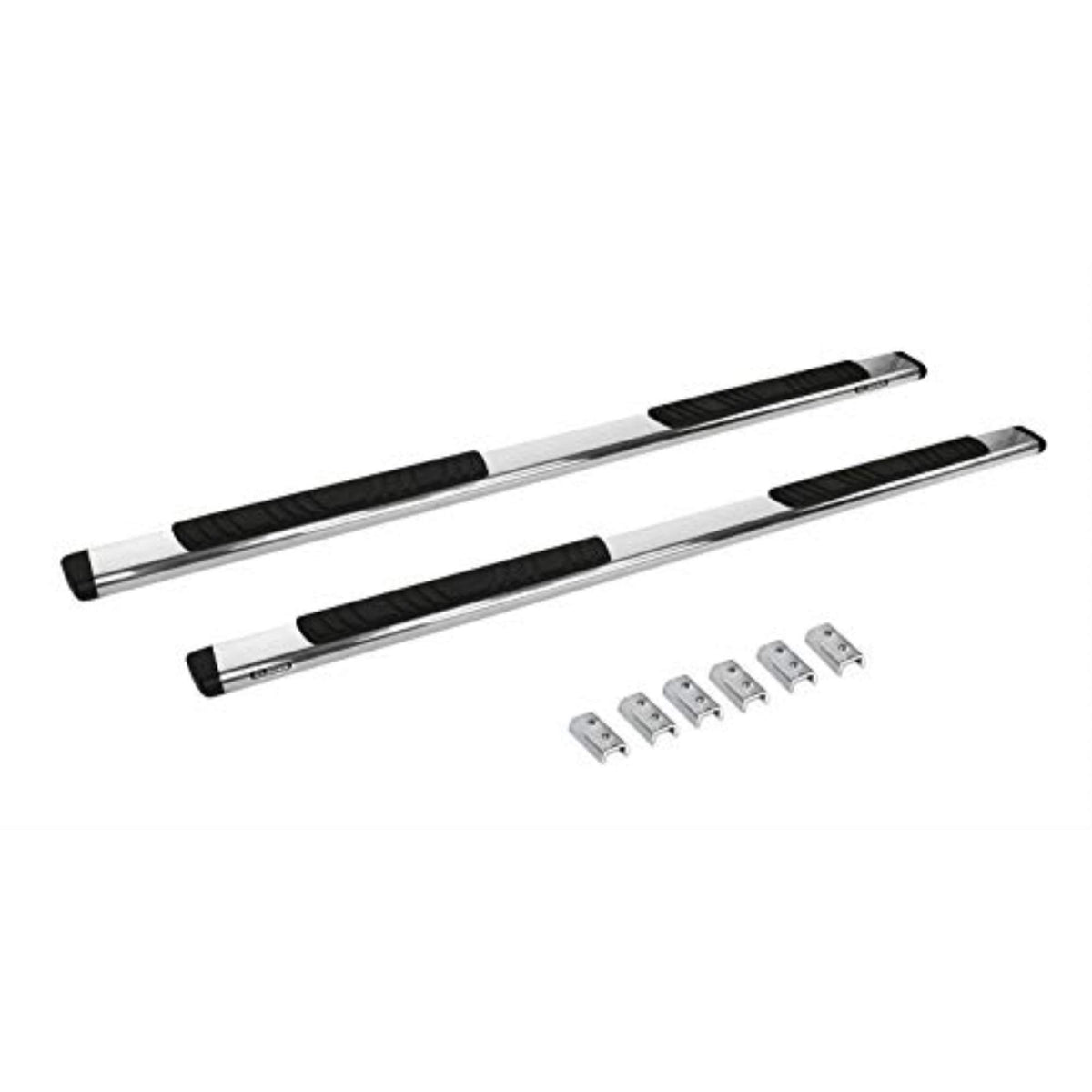 GO RHINO 685451687PS Go Rhino 5" OE Xtreme Low Profile Sidesteps & Brackets | Stainless Steel, Polished | 685451687PS | Fits 2020-2024 Jeep Gladiator JT, 4-Door