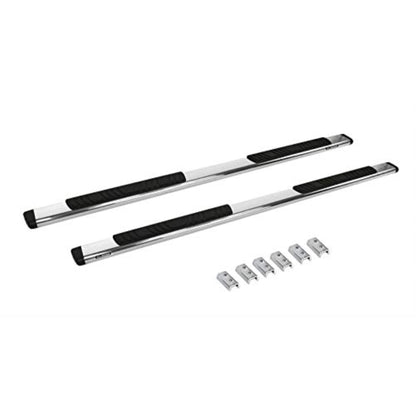 GO RHINO 685451687PS Go Rhino 5" OE Xtreme Low Profile Sidesteps & Brackets | Stainless Steel, Polished | 685451687PS | Fits 2020-2024 Jeep Gladiator JT, 4-Door