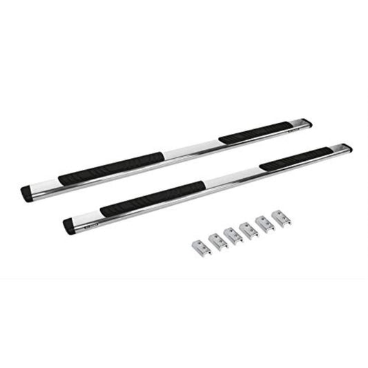 GO RHINO 685451687PS Go Rhino 5" OE Xtreme Low Profile Sidesteps & Brackets | Stainless Steel, Polished | 685451687PS | Fits 2020-2024 Jeep Gladiator JT, 4-Door