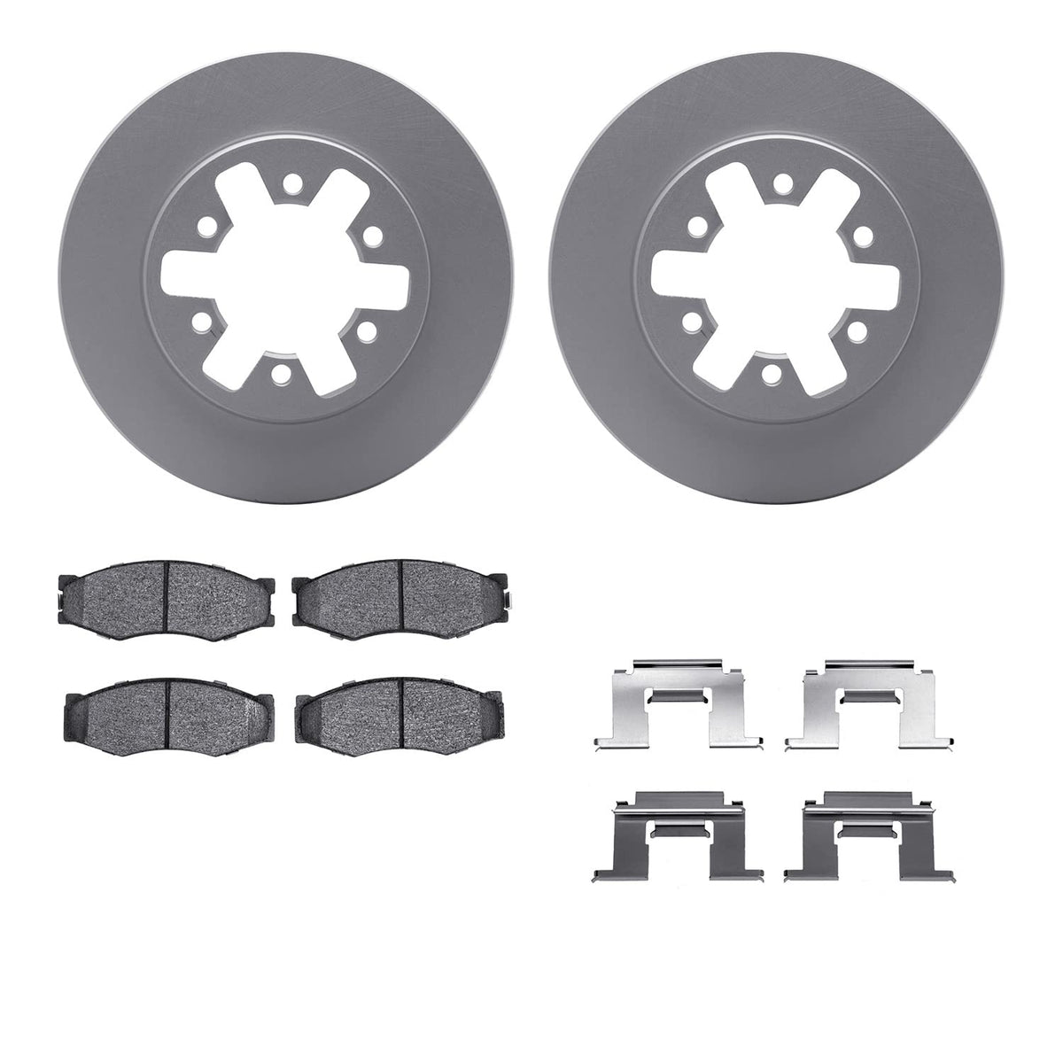 Dynamic Friction 4512-67120 Front Brake Kit