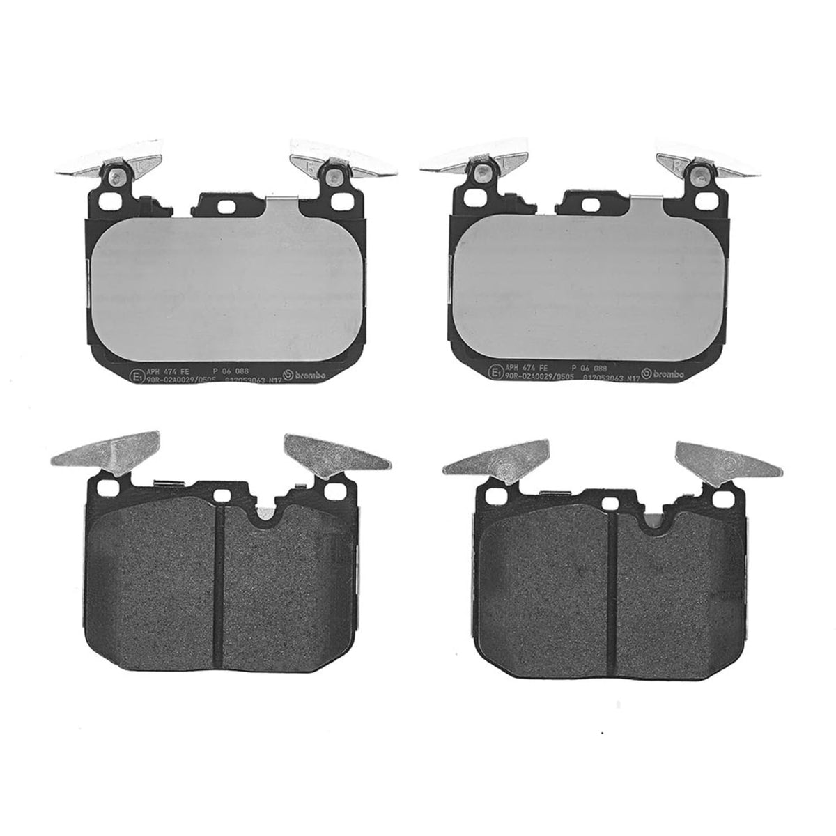BREMBO P06088 Brembo P06088 Low-Met Alloy Steel Front Disc Brake Pad Set BMW OE# 34106878878