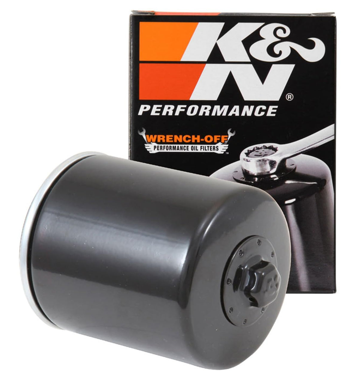 K&N FILTER KN-170 K&N Motorcycle Oil Filter: High Performance, Wrench Off Nut, KN-170
