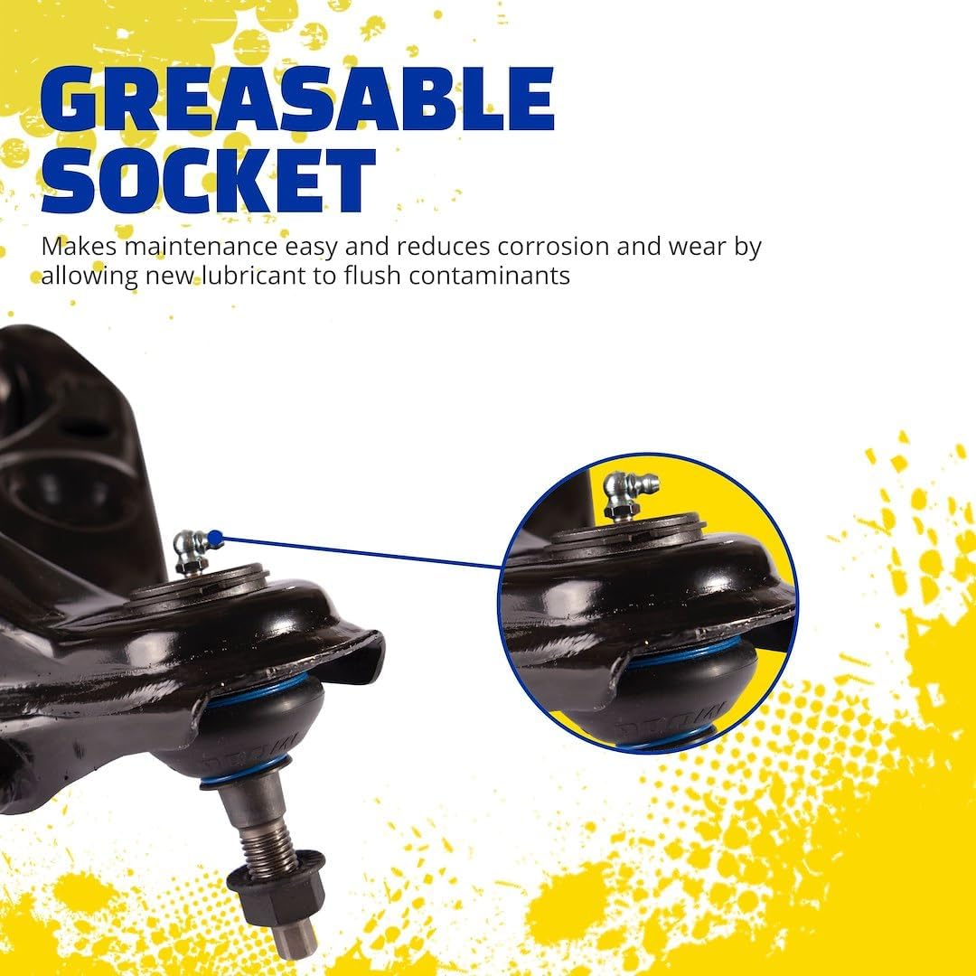 MOOG RK622128 MOOG RK622128 Front Upper Suspension Control Arm and Ball Joint Assembly for Chevrolet Silverado 2500 HD