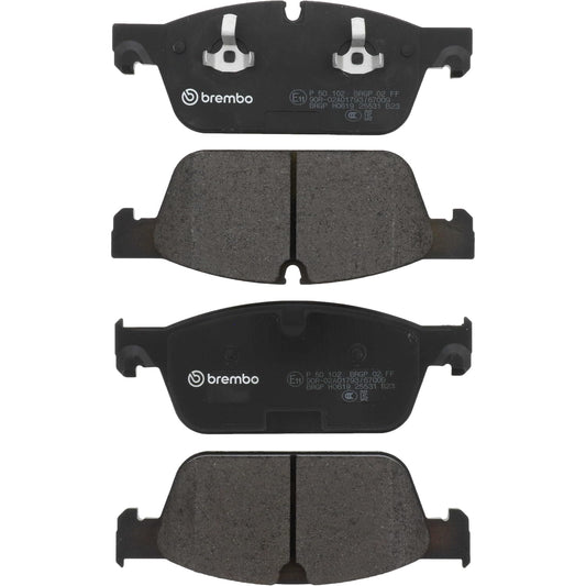 BREMBO P50102 Brembo P50102 Low-Met Front Disc Brake Pad Set MERCEDES-BENZ OE# A0074207920