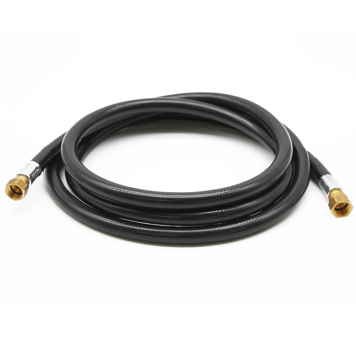 FLAME KING MB100159-96 Flame King 96-inch 3/8" ID Thermoplastic Propane Hose with female flare swivels