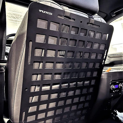 PUTCO 195955 Putco 195955 MOLLE Panel for Seat Back - Tactical Seat Back Storage Organizer - Rigid Aluminum MOLLE Panel - Universal Fits Any Vehicle