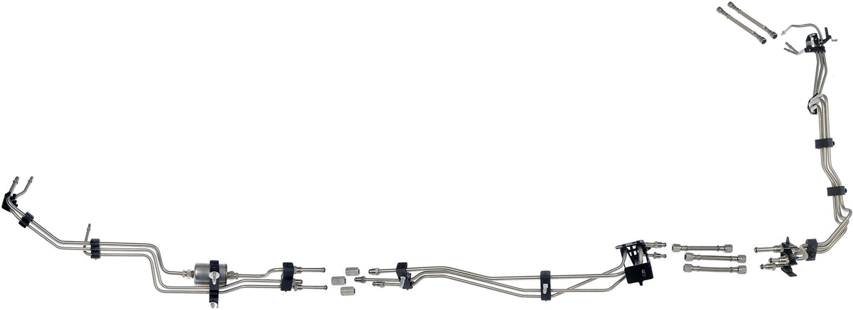 DORMAN 919-841 Dorman 919-841 Front Stainless Steel Fuel Line Kit Compatible with Select Chevrolet / GMC Models (OE FIX)