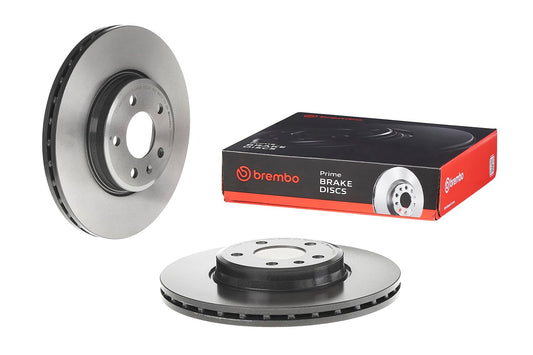 BREMBO 09A82011C02 Brembo 09.A820.11 UV Coated Pillar Vented Front Brake Rotor AUDI/AUDI (FAW) OE# 8K0615301