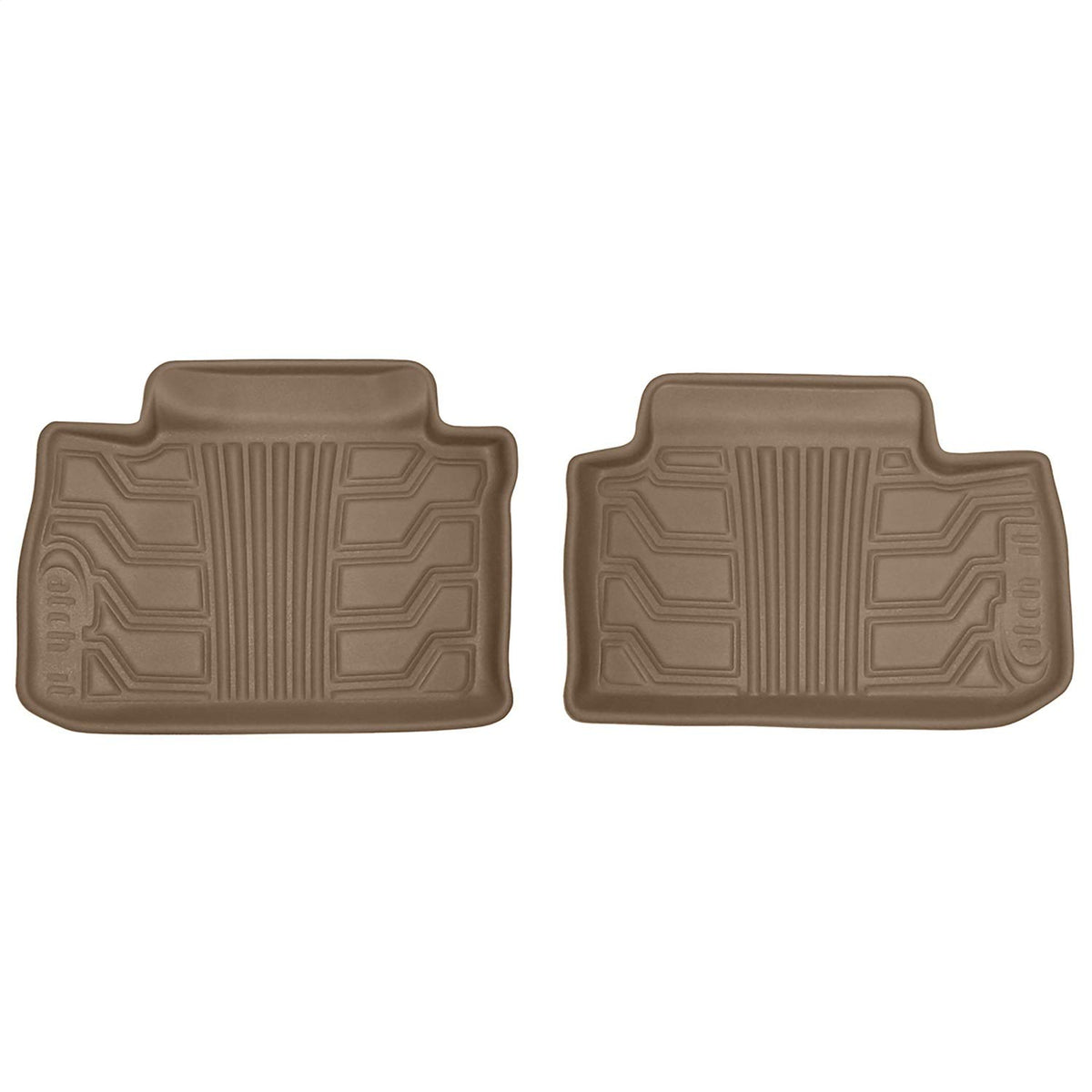 LUND 383124-T Lund 383124-T Tan Rear Pair Catch-It Vinyl Floor Mat