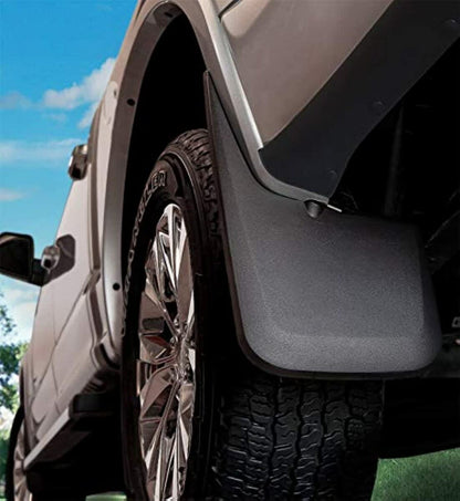 Husky Liners 56331 Husky Liners Universal Mud Guards – Fits Universal Fitment – Rear Set, 2-pc Black - 56331