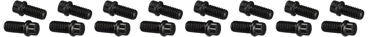 ARP 100-1202 ARP 1001202 Header Bolts With 12-Point Heads, Chrome Moly Steel With Black Oxide Finish, Set Of 16, For Select Chevrolet Big Block Engines