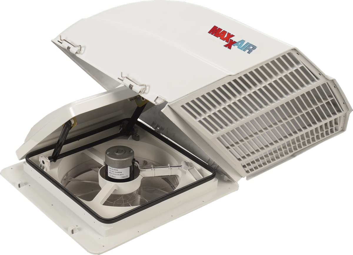 MAXXAIR VENT 00-955001 MAXXAIR FANMATE 00-955001 RV Fan and Vent Cover, White