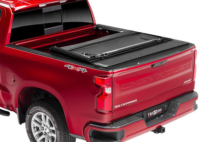 TRUXEDO 773001 RealTruck TruXedo Deuce Hybrid Truck Bed Tonneau Cover | 773001 | Fits 2019-2024 Chevy/GMC Silverado/Sierra, Works w/MultiPro/Flex Tailgate (Will not fit Carbon Pro Bed) 5' 10" Bed (69.9")