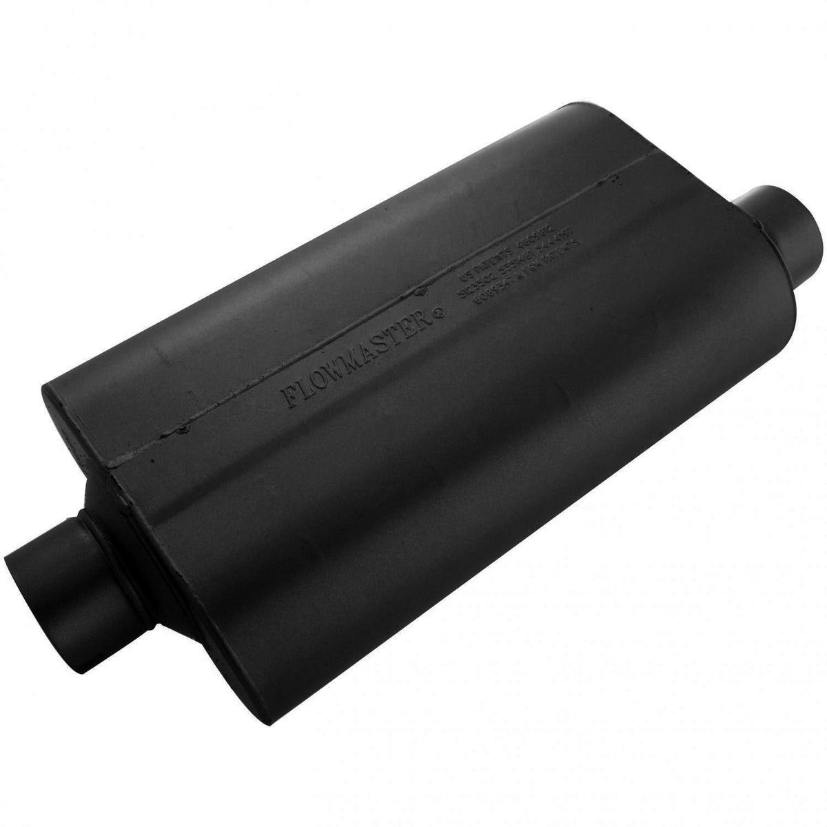 FLOWMASTER 53057 Flowmaster 53057 Super 50 Muffler - 3.00 Center In and 3.00 Offset Out - Moderate Sound