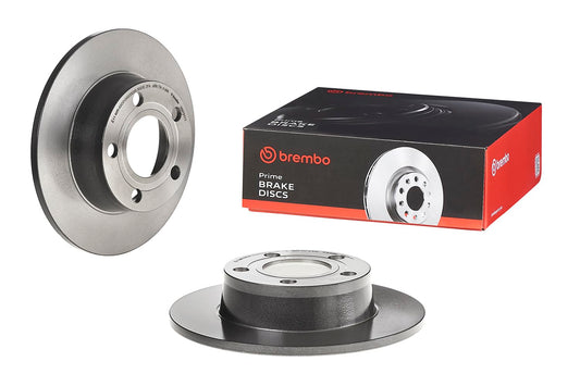 BREMBO 08.9751.11 Brembo 08.9751.11 UV Coated solid Rear Brake Rotor AUDI OE# 4B0615601A