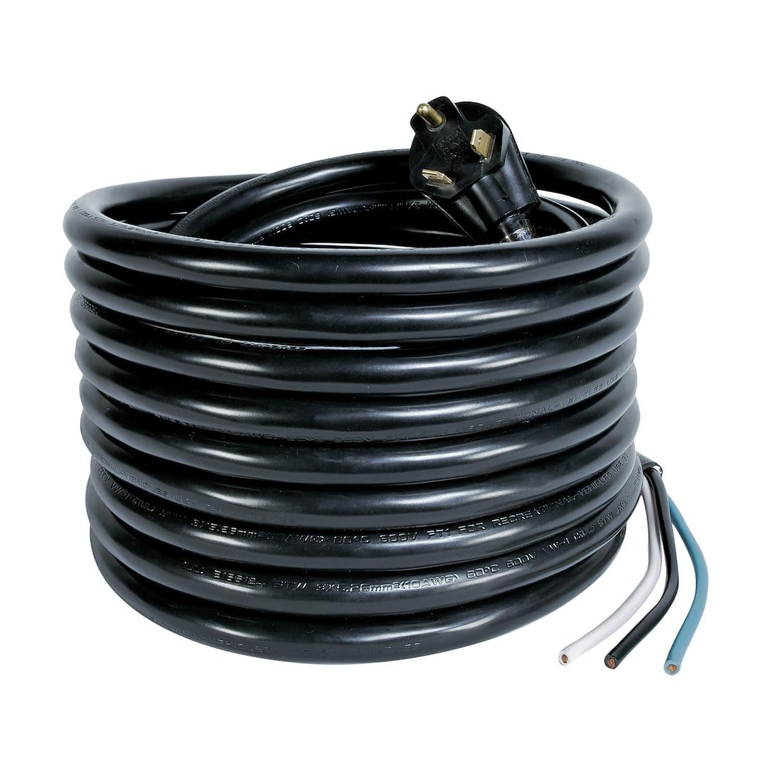 ARCON 14247 Arcon 14247 Generator Power Cord 30-Amp Bare Wire Cord 25-Foot