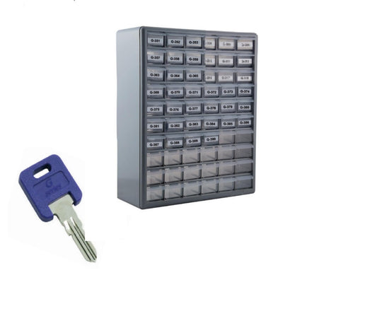 AP PRODUCTS 013-690-1 AP Products - 013-690-1 - G-Series Key Cabinet W/Drawers