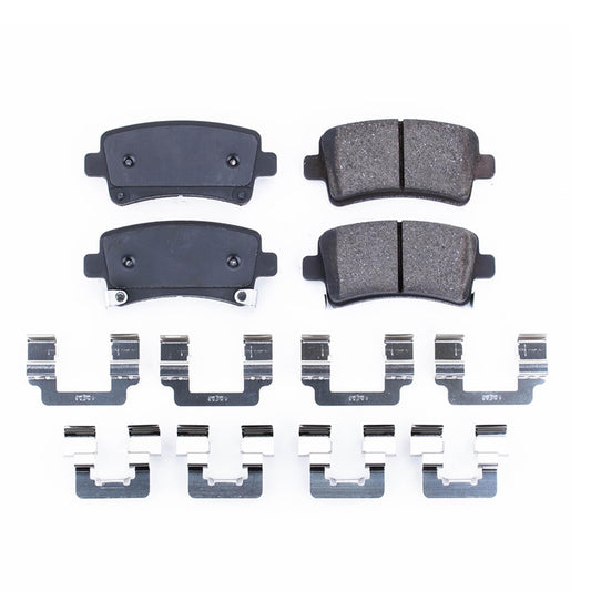 Powerstop 17-1430 Z17 Replacement Ceramic Brake Pads Rear
