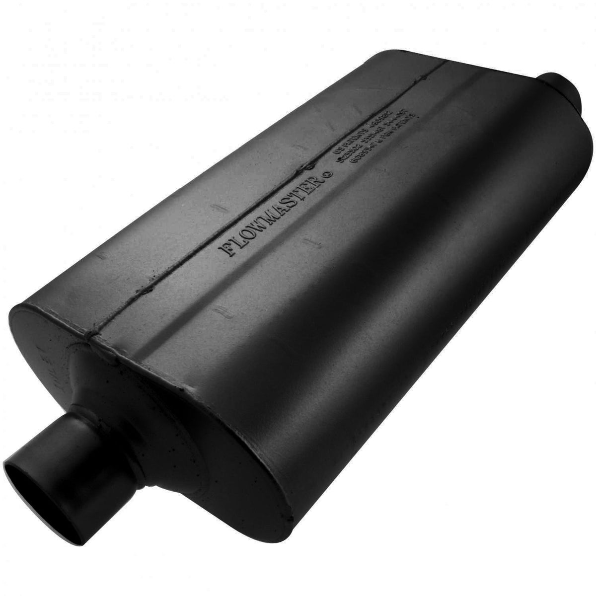 FLOWMASTER 52557 Flowmaster 52557 Super 50 Muffler - 2.50 Center In and 2.50 Offset Out - Moderate Sound