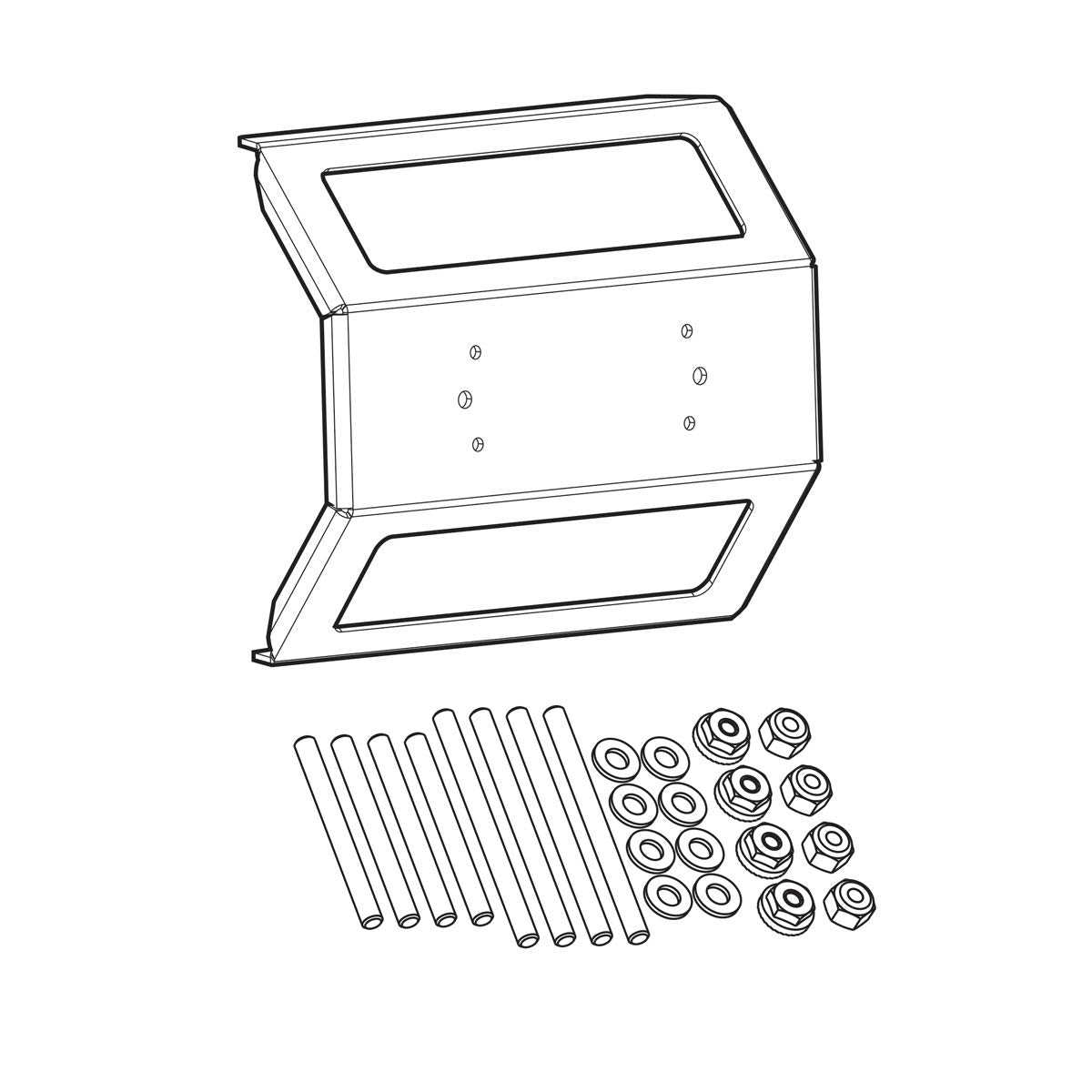 HUMMINBIRD 740176-1 Humminbird 740176-1 IN DASH MOUNTING KIT SOLIX 12