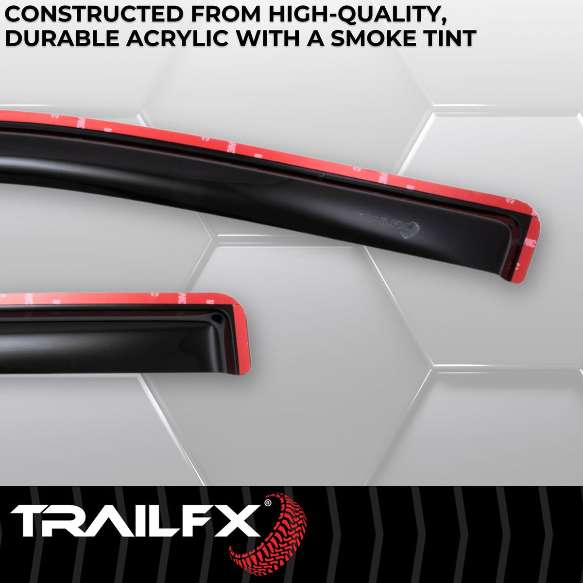 TrailFX 4101IC Window Rainguards