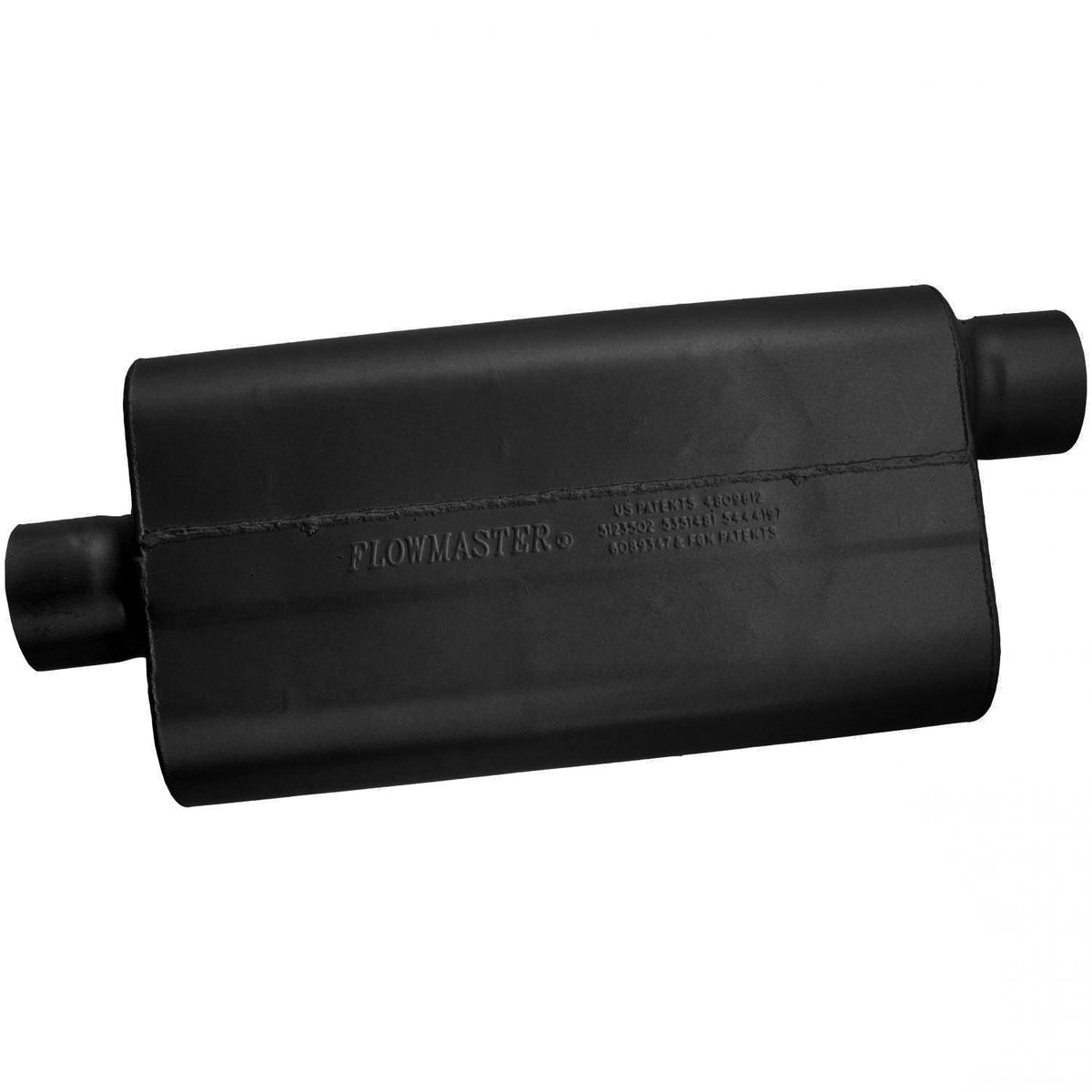 FLOWMASTER 943052 Flowmaster 943052 50 Delta Flow Muffler - 3.00 Center In and 3.00 Offset Out - Moderate Sound