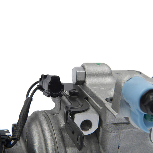 MANDO 10A1055 Mando 10A1055 AC Compressor with Clutch Original Equipment (Pre-filled Oil)