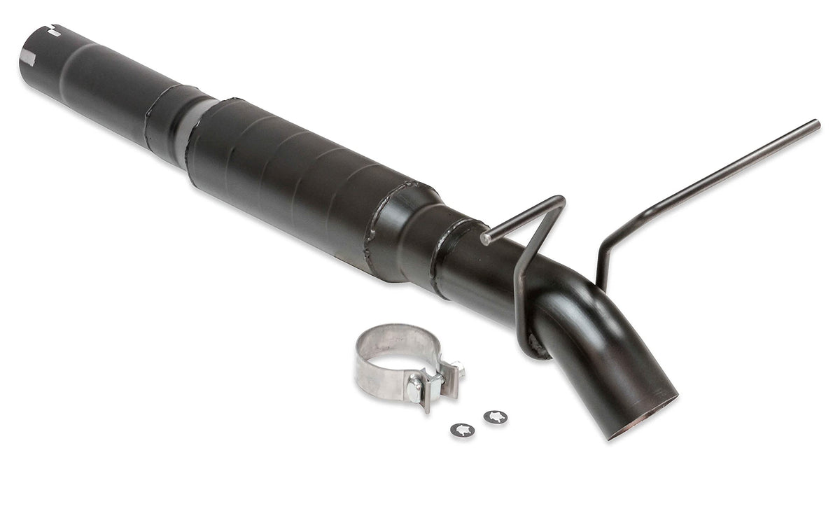 FLOWMASTER 817916 Flowmaster 817916 Outlaw Extreme Cat-Back Exhaust Kit 3 Inch 409 Stainless Steel Black Single Dump Style Turndown Compatible with 2014-2019 Classic Body Chevy Silverado GMC Sierra 1500 4.3L 5.3L