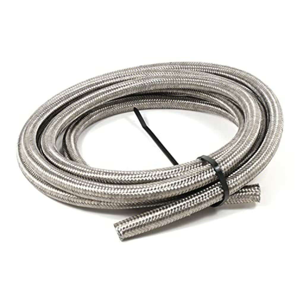 SPEEDFX 5320806 Speedfx 5320806 DBL BRD SS RACING HOSE -8AN X 6'