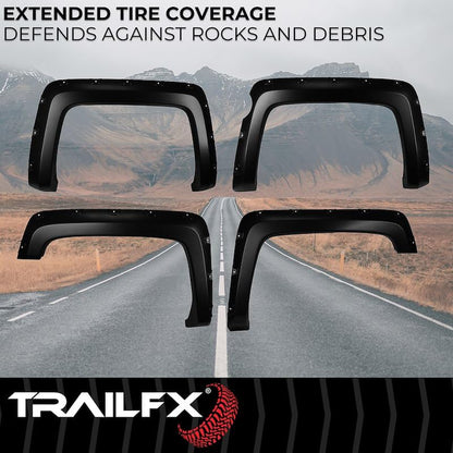 TRAILFX TFC3004S Trailfx TFC3004S POCKET STYLE FLARE SMOOTH SET OF 4