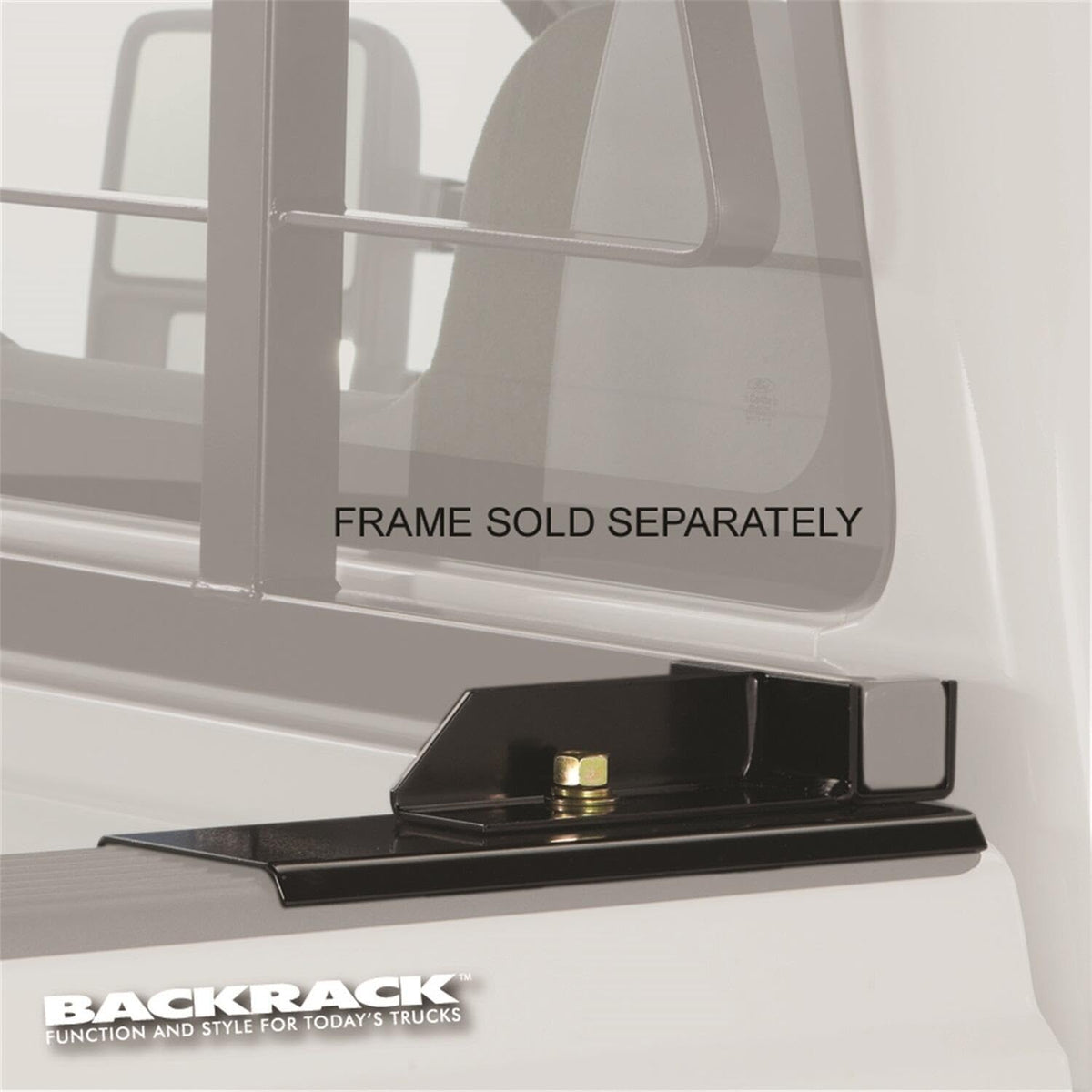 Backrack 30122W RealTruck BACKRACK Hardware Kit for use w/Standard Bed, White, N – 30122W – Fits 2019-2025 Chevrolet/GMC Silverado/Sierra 1500