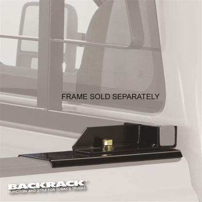 Backrack 30122W RealTruck BACKRACK Hardware Kit for use w/Standard Bed, White, N – 30122W – Fits 2019-2025 Chevrolet/GMC Silverado/Sierra 1500