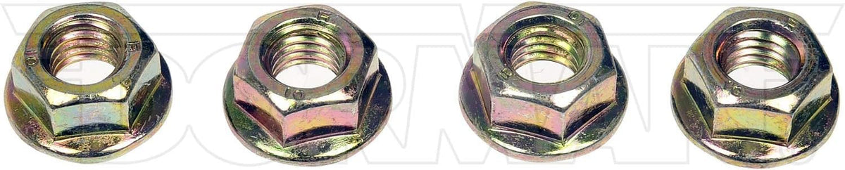 DORMAN 982-008D Dorman 982-008D Serrated Flange Hex Nut-Class 10.9- M8-1.25, 4 Pack Universal Fit