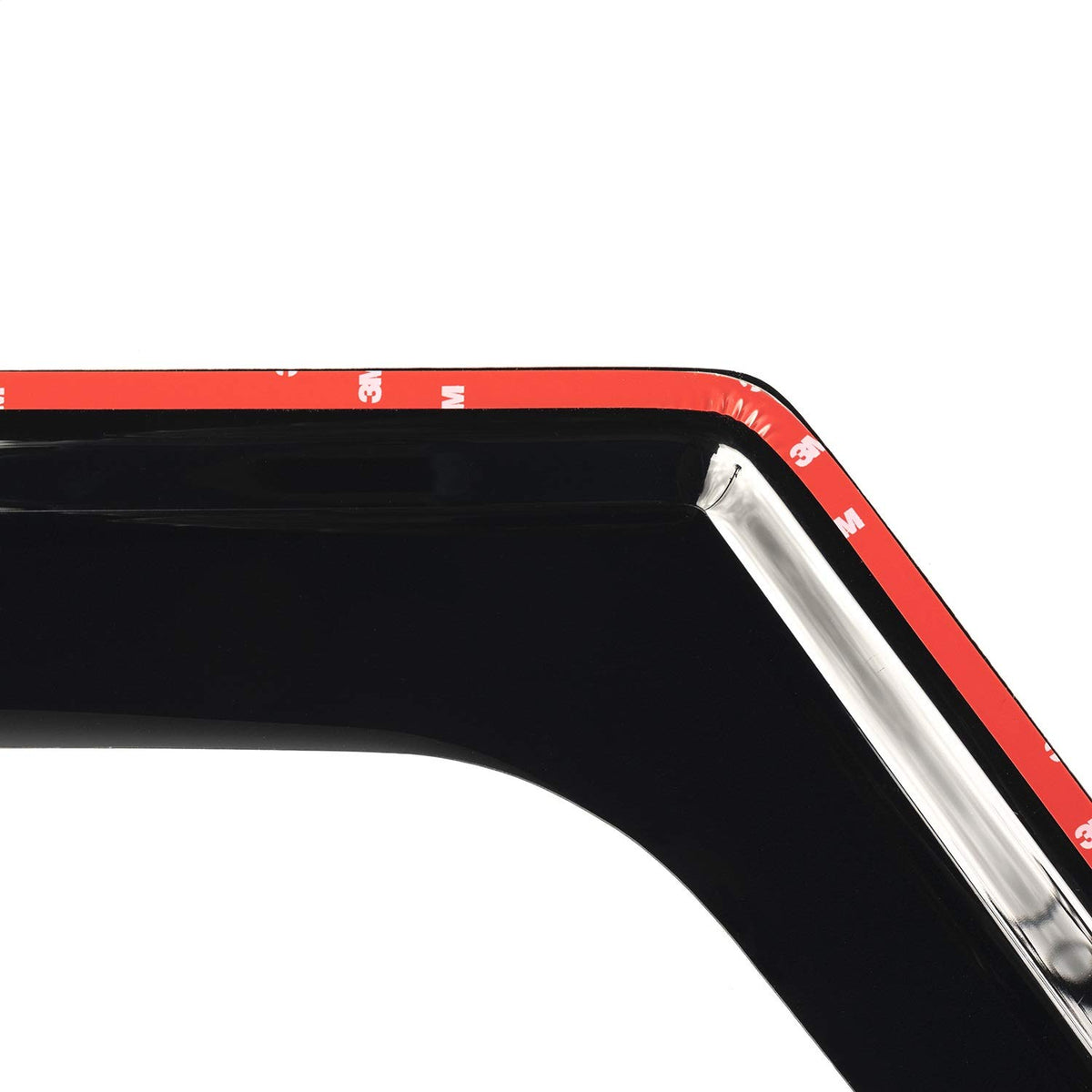 RUGGED RIDGE 11349.17 Rugged Ridge Window Visors for Jeep Wrangler/Gladiator | Matte Black | 11349.17 | Fits 2018-2025 Jeep Wrangler JL; 2020-2025 Jeep Gladiator JT